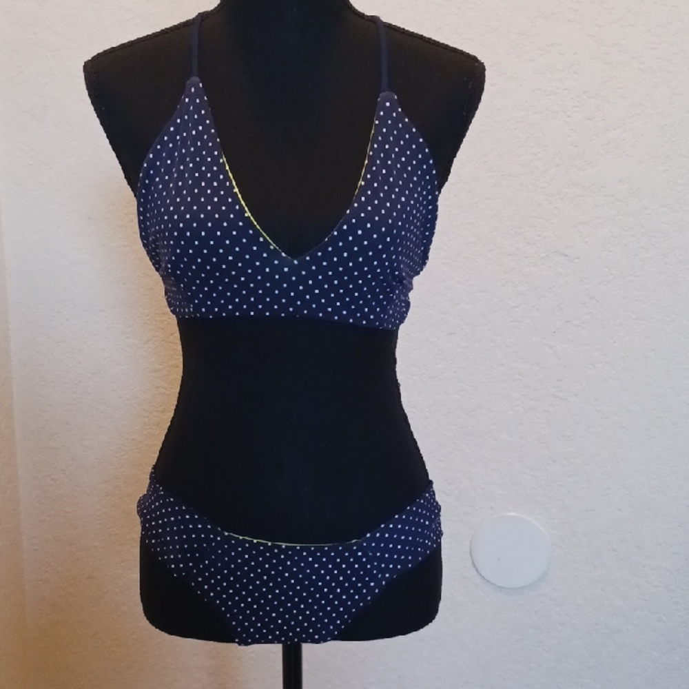 UnlCo Swims Polka Dot Bikini Set Size Large